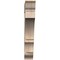 Ekena Millwork Balboa Traditional Rough Sawn Bracket, Douglas Fir, 6"W x 38"D x 38"H BKT06X38X38BOA01RDF - alternate 4